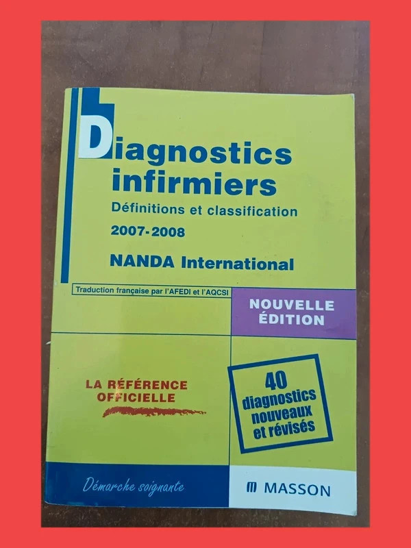 Diagnostics infirmiers - Définitions et classificationNanda 
