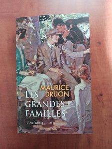Les grandes famillesMaurice Druon 9782298132342