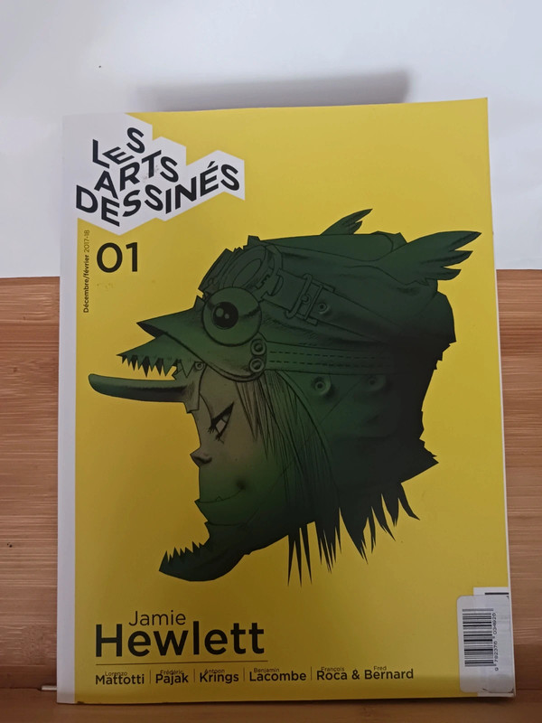 Les Arts Dessines N°1- 9782376034926 Frédéric Bosser