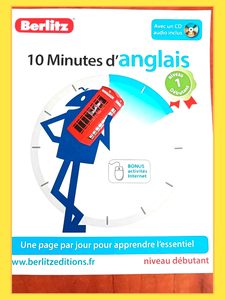10 Minutes d'anglais - Niveau 1 Berlitz