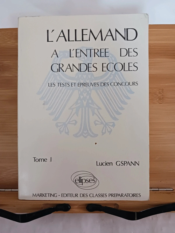 Allemand Tome 1 - 9782729830045 Lucien Gspann