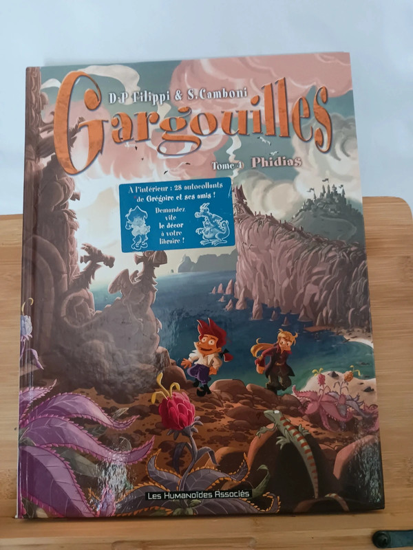 Gargouilles Tome 4 - Phidias - 9782731618099 Denis-Pierre Fi