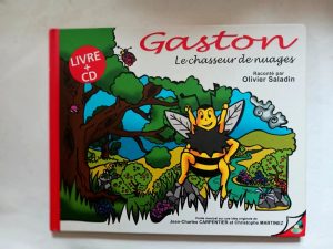 Livre apprécié: Gaston le chasseur de nuages. raconté par Olivier Saladin. Livre + cd Martinez