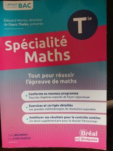 Spécialité mathématiques terminale - spé maths Tle Luc Cyncynatus