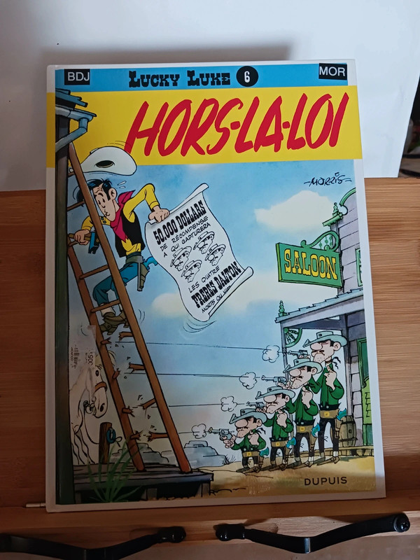 Lucky Luke, tome 6 - Hors-la-loi - 978-2-8001-1446-0 Morris