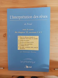 Interprétation des rêves (Freud) - 978-2-84291-780-7 Bourdin