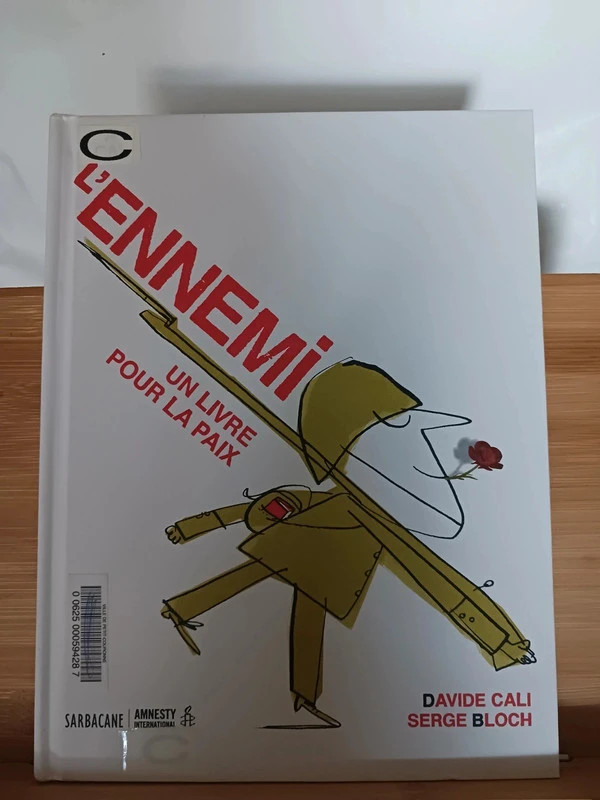L'ennemi - Un livre pour la paix - 9782848658964 Davide Cali
