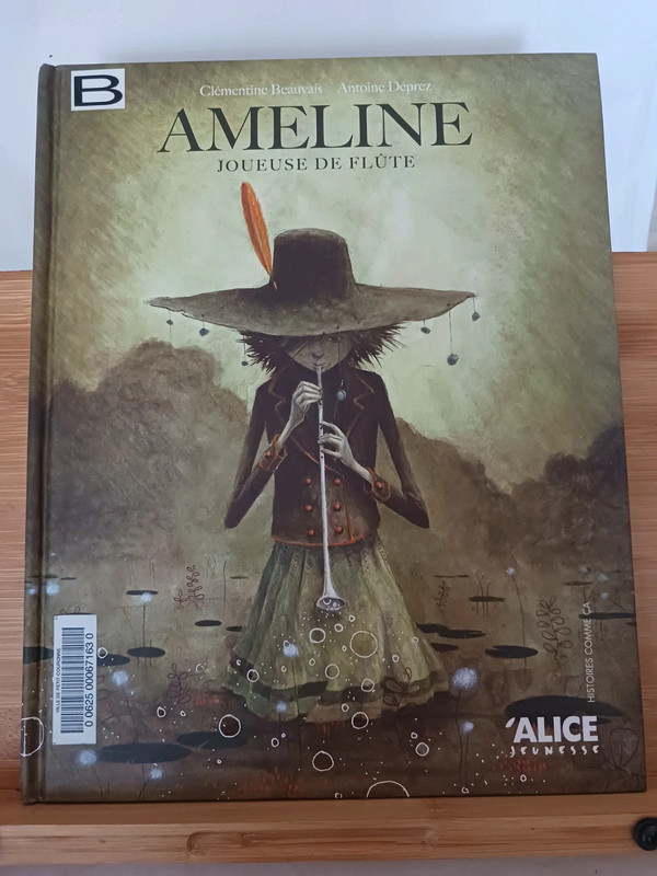 Ameline joueuse de flûte - 9782874263354 Clémentine Beauvais