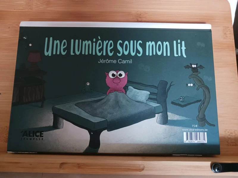 Une lumière sous mon lit - 9782874264771 Jérôme Camil