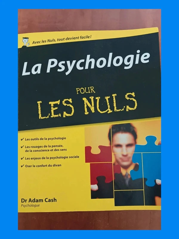 Psychologie Pour les nuls (La) Adam Cash 9782876918023