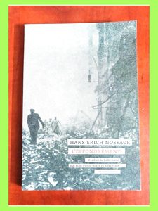 L'effondrement Hans Erich Nossack