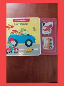 Les véhicules - Livre puzzle Ballon Media 9789780463076