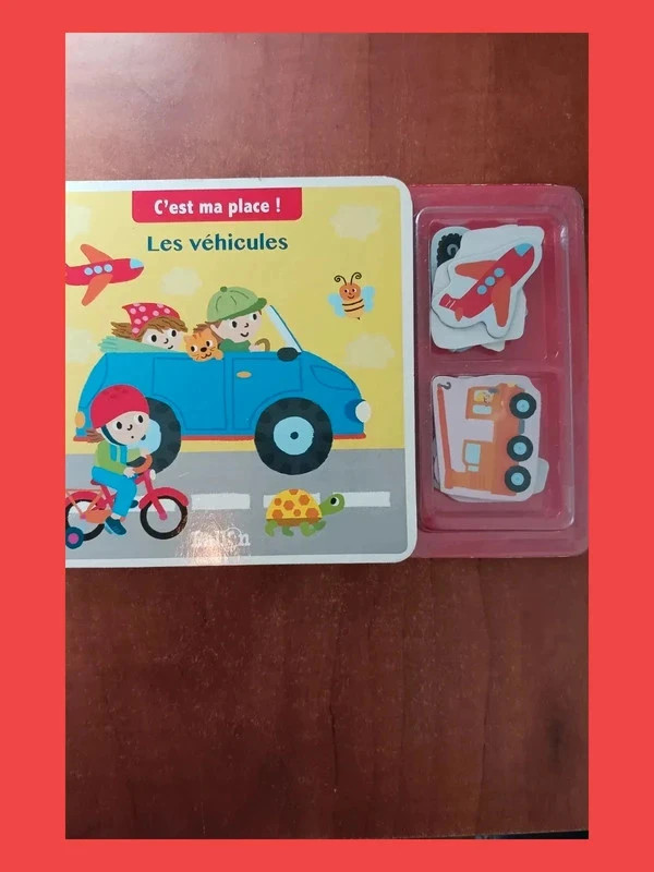 Les véhicules - Livre puzzle Ballon Media 9789780463076