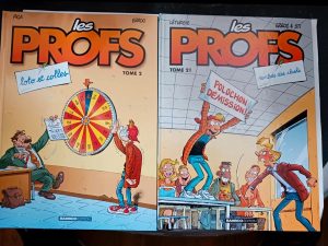 Livre choisi : Lot de BDs "Les Profs" tomes 2 et 21 - Erroc