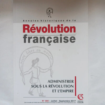 Annales Historiques De La Révolution Française N° 389 -Armand Colin