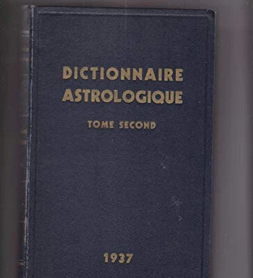 Dictionnaire astrologique