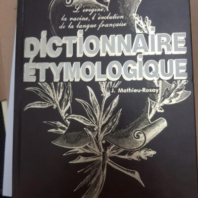 Dictionnaire étymologique marabout Mathieu-Rosay-J