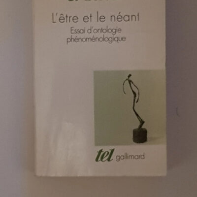 L'être et le néant : Essai d'ontologie phénoménologique (Tel) (French Edition)