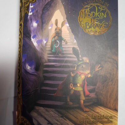 La légende de Podkin Le Brave (Tome 2-Le trésor du terrier maudit) (Grand format littérature - Romans Junior) (French Edition)