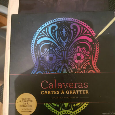 Livre à gratter Calaveras Par Marabout