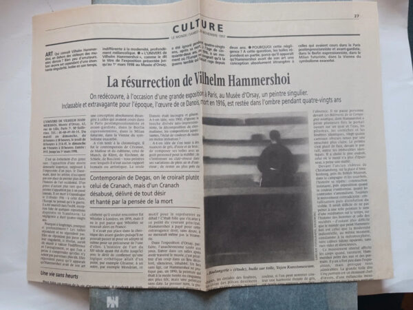 L'univers poétique de Vilhelm HammershoiExpo Orsay Nov.97-mars 9 – Image 5