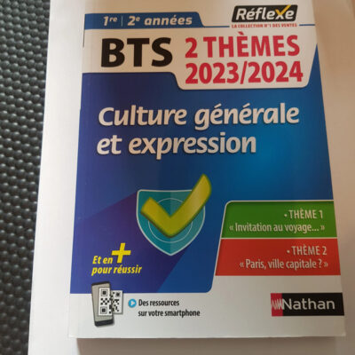 Mémo BTS Culture générale et expression- 2023/2024 Par David Martin,