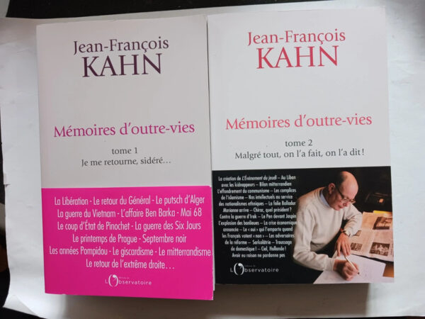 Mémoires D'outre-Vies - Tome 1-2Jean-François Kahn