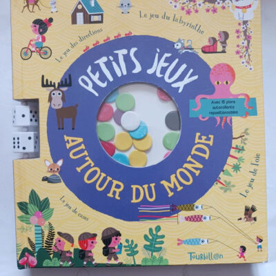 Petits jeux autour du monde - 2 Dés Et 16 Pions AutocollantsGwé