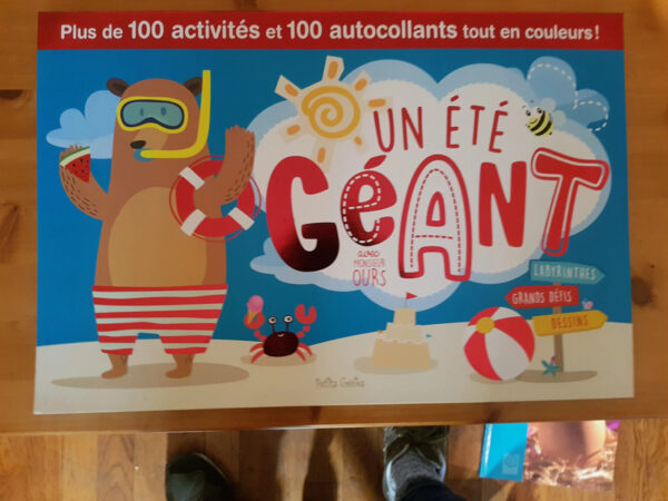 Un été géant avec Monsieur Ours Plus de 100 activités  tout en couleurs ! Par Chabot Claire